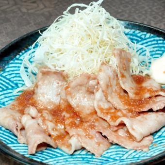 川崎の豚肉専門店 KIWAMIのバラ肉生姜焼きのイメージ画像