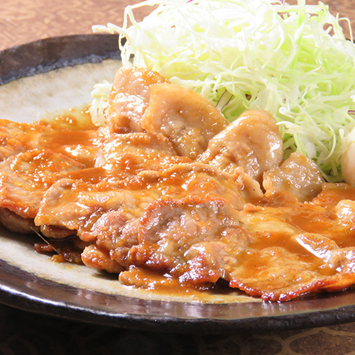 豚肉料理専門店KIWAMIの神威豚 肩ロース生姜焼き定食のイメージ画像